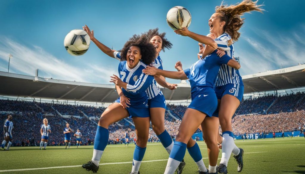 femmes passionnées de football